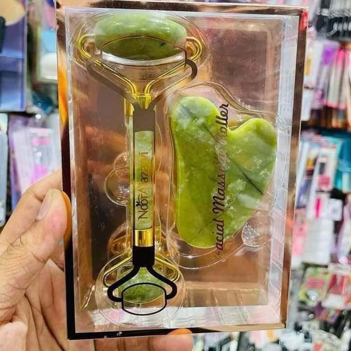 premium natural jade roller & gua sha set anti aging facial massager for skin tightening, depuffing & lymphatic drainage premium natural jade roller & gua sha set anti aging facial massager for skin tightening, depuffing & lymphatic drainage