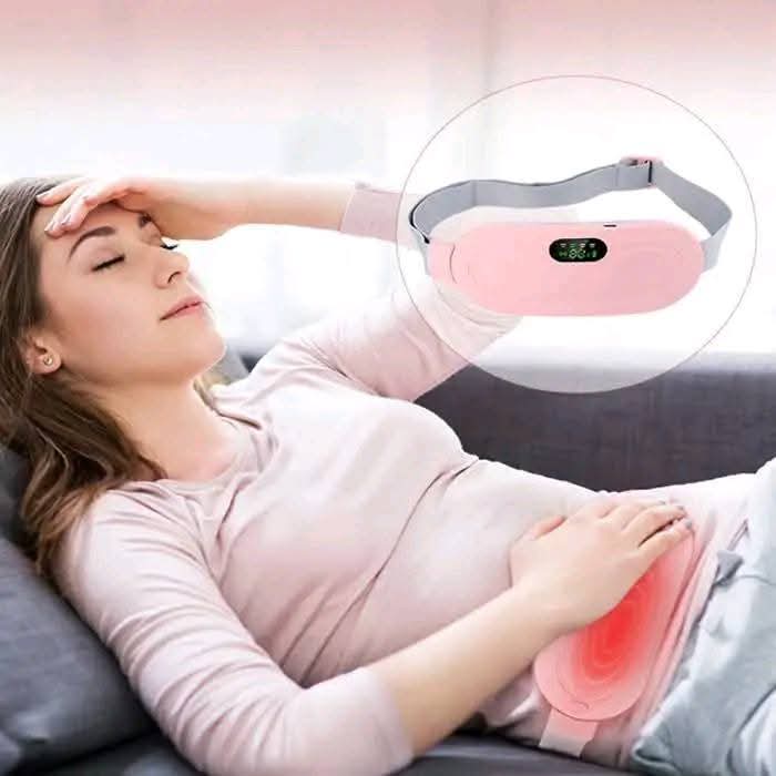 smart menstrual heating pad heat & vibration relief belt smart menstrual heating pad heat & vibration relief belt