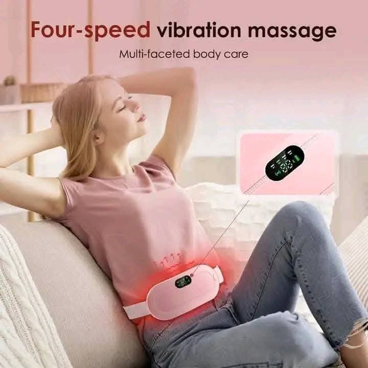 smart menstrual heating pad heat & vibration relief belt smart menstrual heating pad heat & vibration relief belt