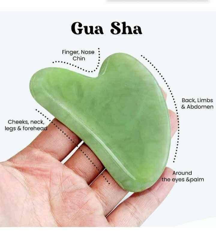 premium natural jade roller & gua sha set anti aging facial massager for skin tightening, depuffing & lymphatic drainage premium natural jade roller & gua sha set anti aging facial massager for skin tightening, depuffing & lymphatic drainage